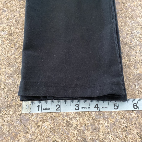 Nike Dri Fit Black Active Capri Crop Leggings Tights Medium - Picture 8 of 13